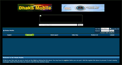 Desktop Screenshot of dhakamobile.com